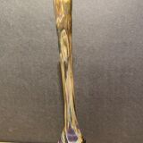 Soliflore vase in tinted glass with marbled decoration Murano Venice