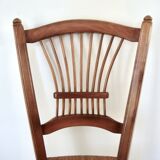 4 hand-stitched chairs 70s