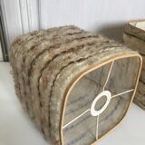 Pair of vintage lampshades 15x15