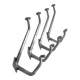 4 aluminium coat hooks