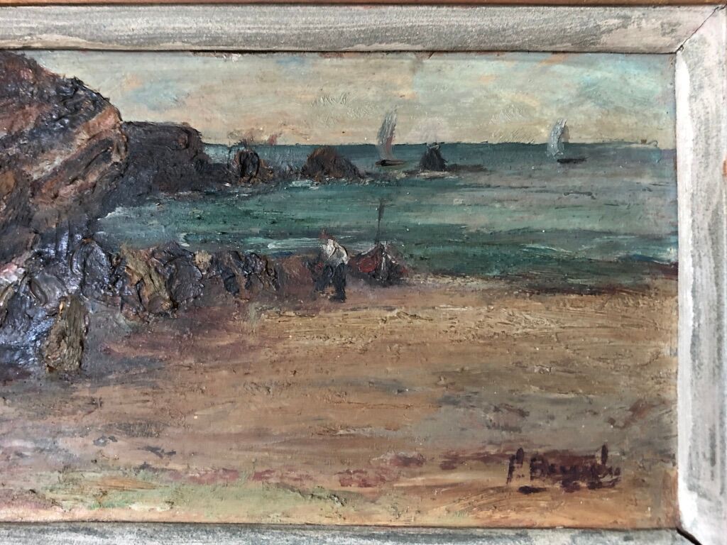 Marine Bretagne painting