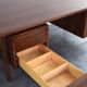 Mid-Century Large American Walnut Executive Desk