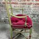 Pair of provençal straw armchairs late nineteenth
