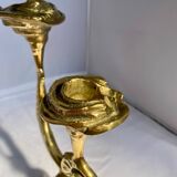 Amadeo sculptural bronze chandelier for Fondica