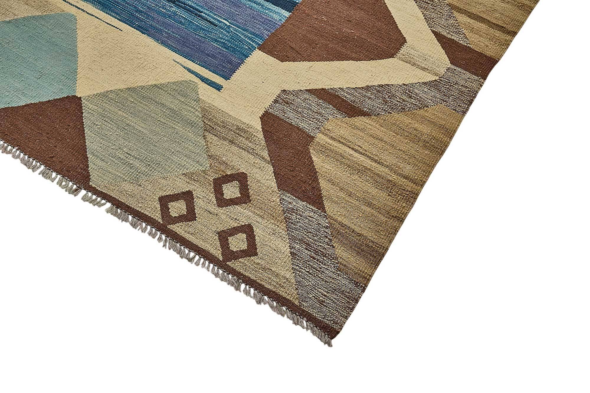 Contemporary Tribal Decorative Kilim 313 cm x 391 cm