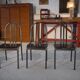 Lot de 3 chaises modèle "Villa Cavrois" Moderniste par MALLET STEVENS