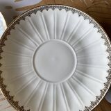 6 tasses et soucoupes porcelaine ADP France Royal de Luxe