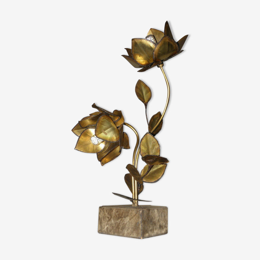 Lampe fleurs vintage | Selency