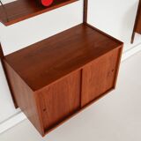 Teak shelving unit, Danish design, 1960s, production: Denmark