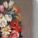 "Roses and fruits" knife oil signed Hinsberger 1992