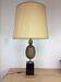 Golden pineapple lamp house Le Dauphin 70s