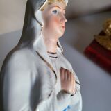 Religious Statuette of Our Lady of Lourdes, Saint Virgin Mary