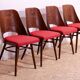 Chaises de salle à manger vintage par Radomír Hofman, années 1960, ensemble de 4