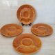 Compartment plates Faiencerie de Gien / artichoke / Barbotine