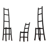 Vintage cast iron art sculptures, set of 3