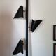 Floor lamp "tension pole lamp" American of the 1950s
