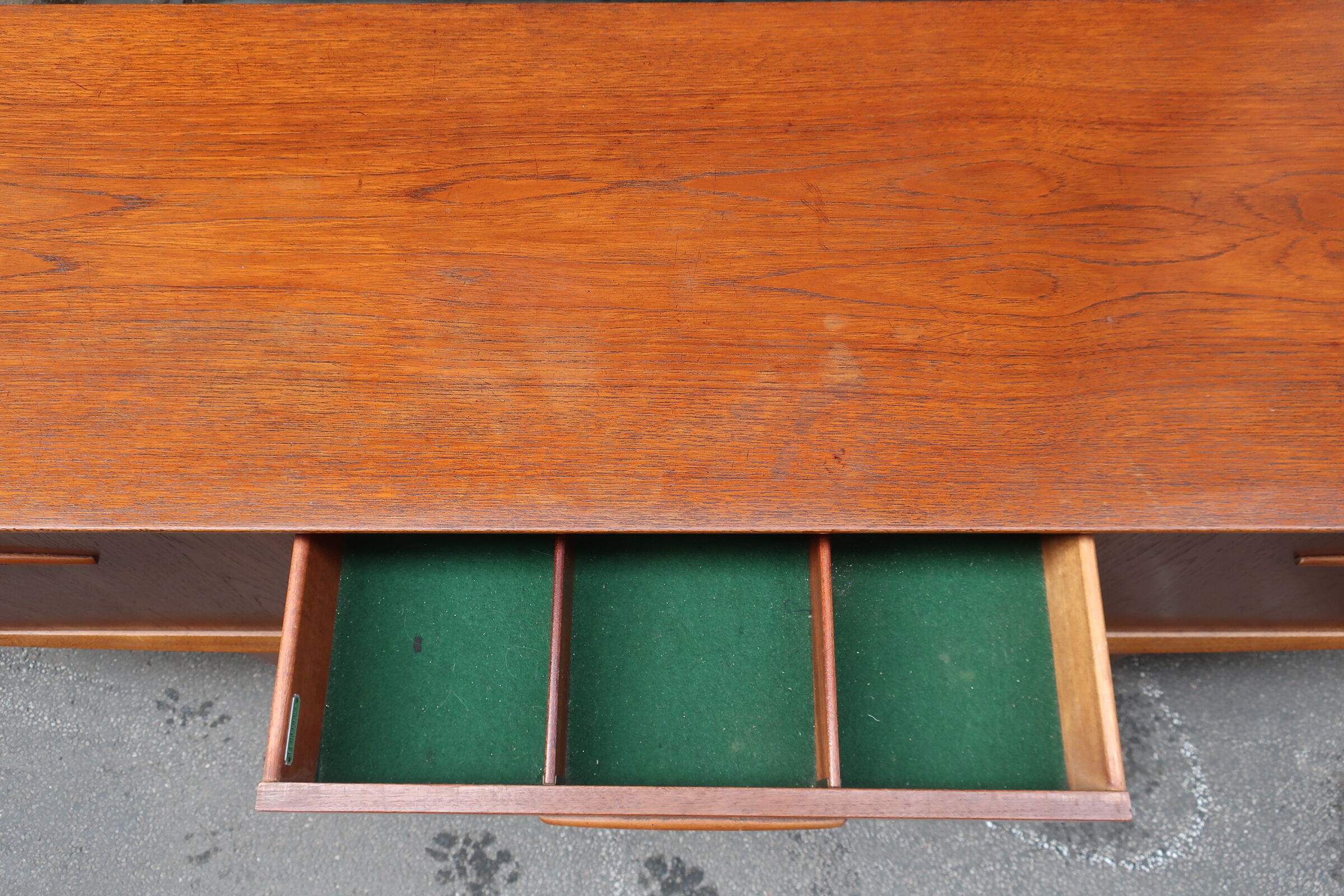 Teak sideboard of the 1960s