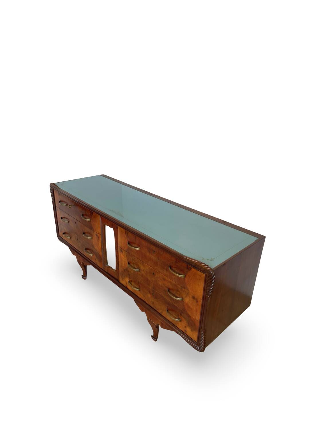 An art deco Italian chest of drawers, Italy 1940s/1950s