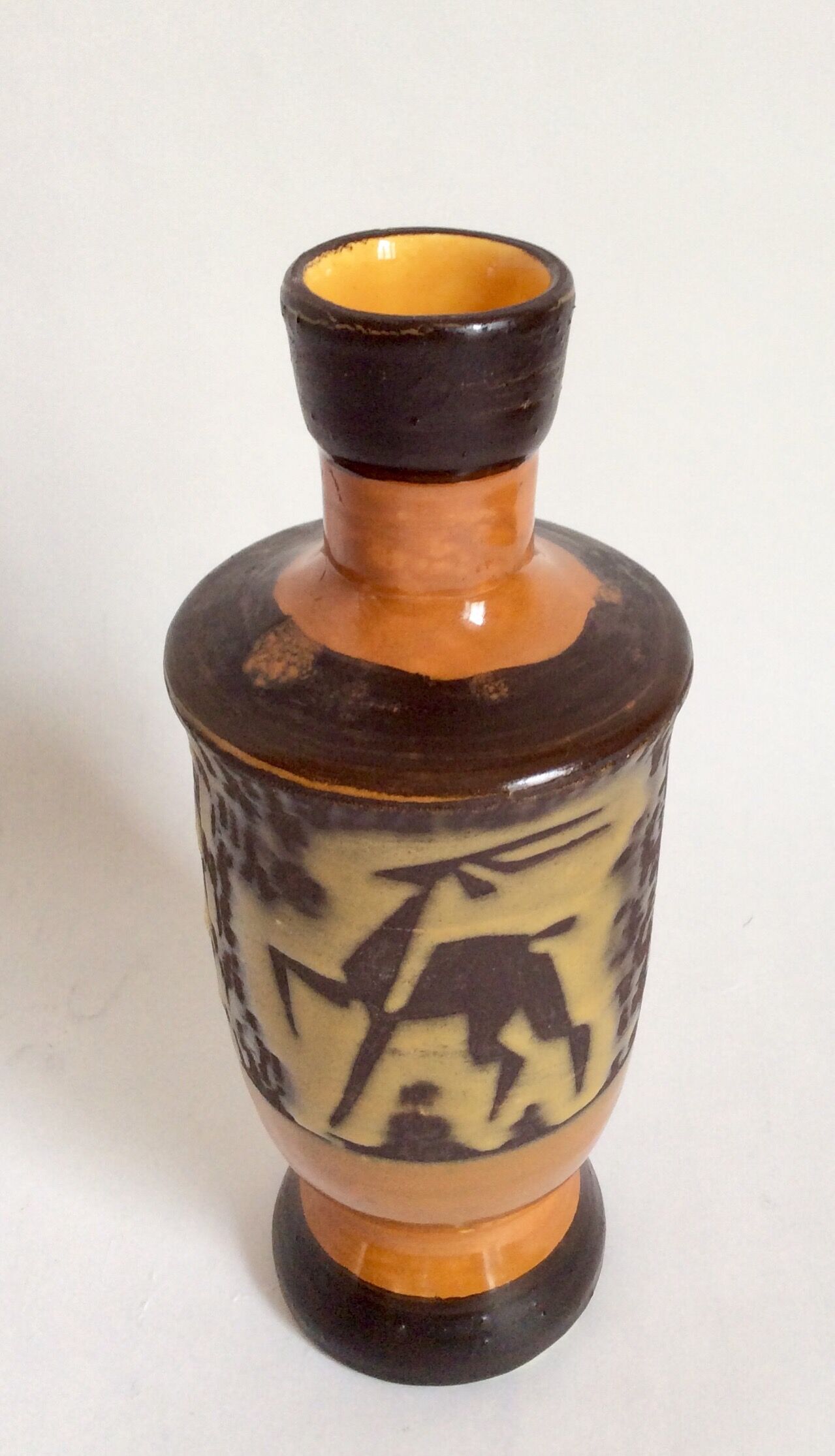 Vase en céramique Émile Masson Vallauris années 50