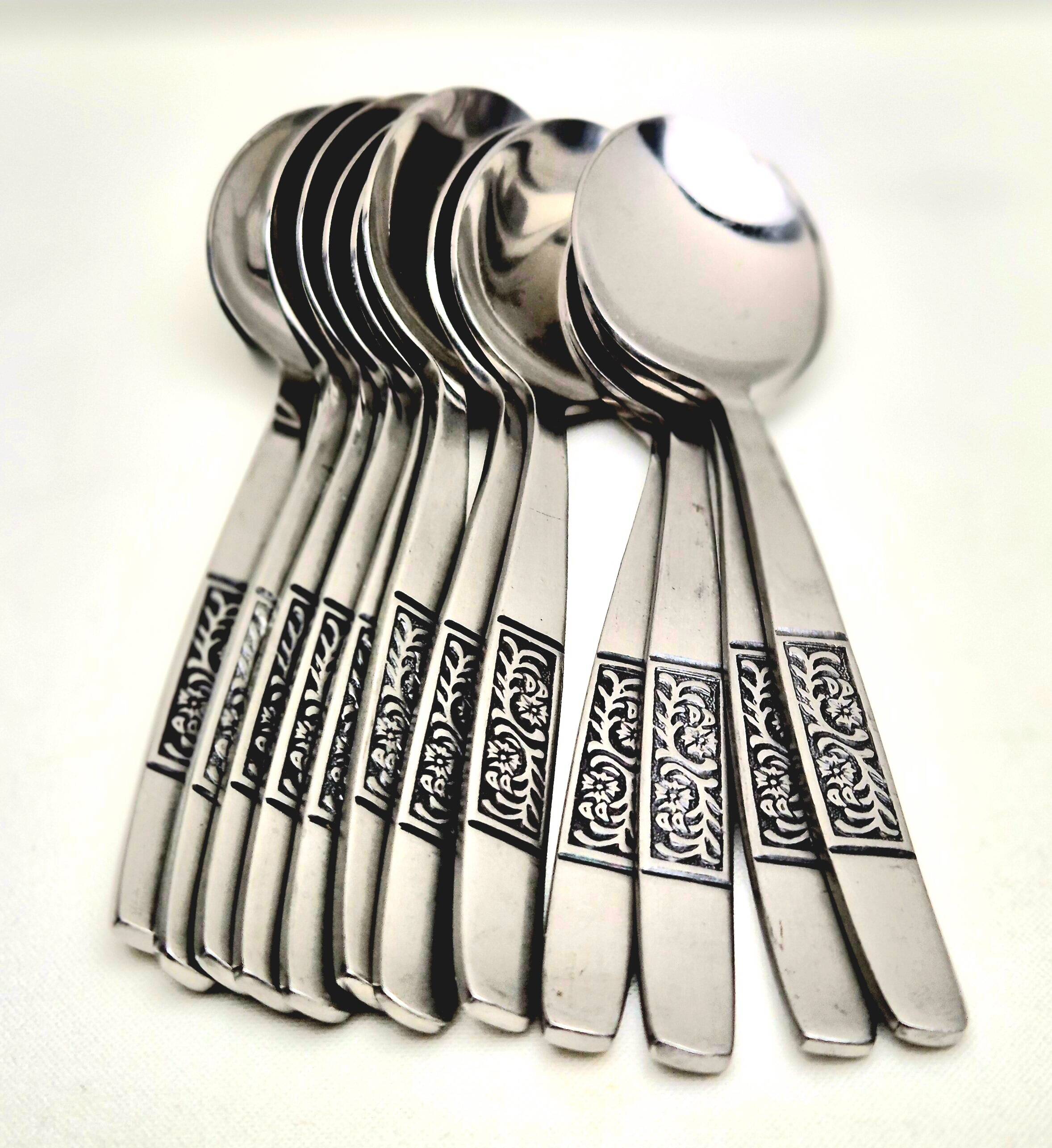 Lot de 45 couverts Amefa Holland Damask Stainless