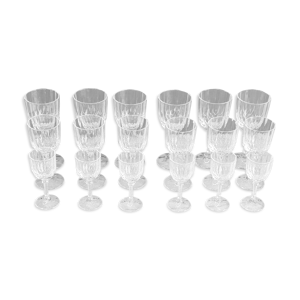 18 verres à pied art