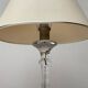 Mid-century German Tiffany glass table lamp by Ingo Maurer, 1960s.
