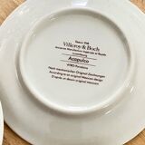 Set of 3 Acapulco saucers from Villeroy and Boch