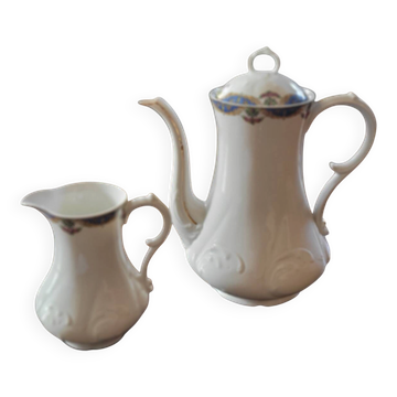 Duo Bernardaud Limoges B & Cie – Floral Decor – Circa 1900-1920