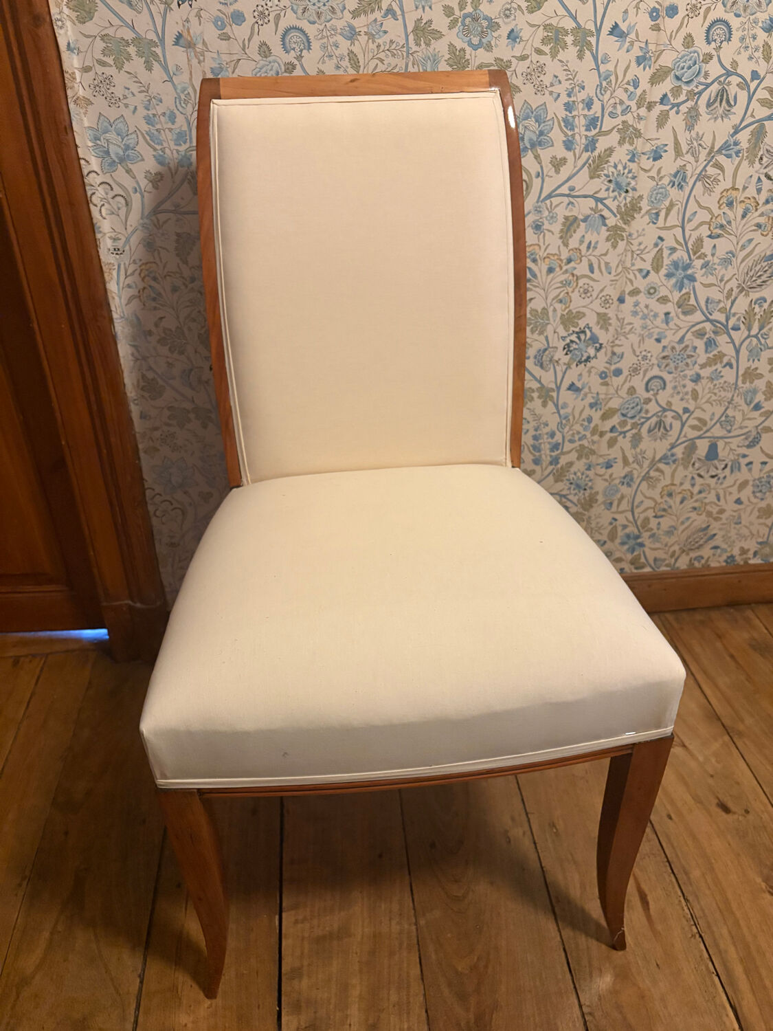 Set of six Art Deco chairs