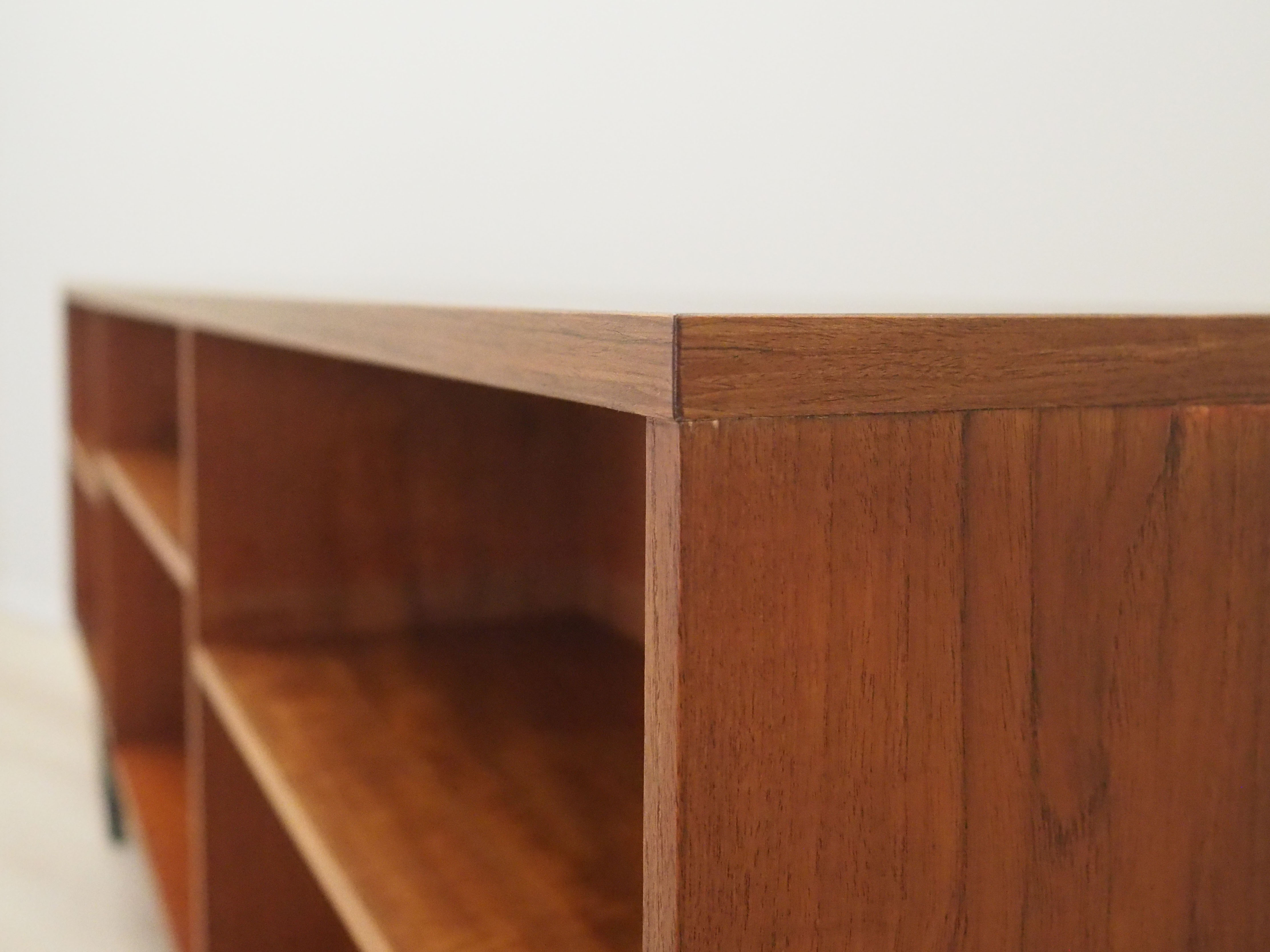 Teak bookcase, Danish design, 1970s, Denmark