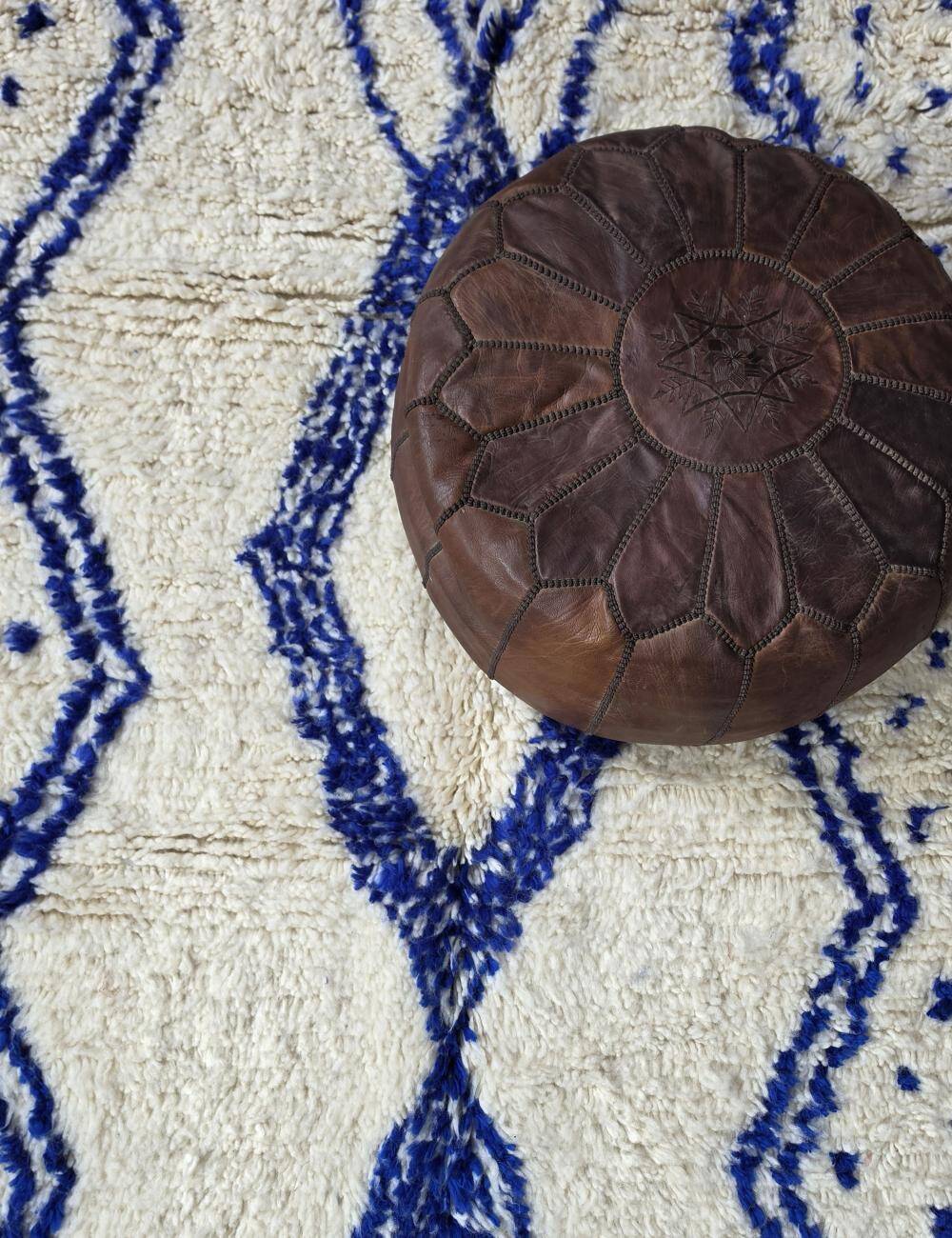Tribal Azilal rug from Morocco - 225 x 186 cm