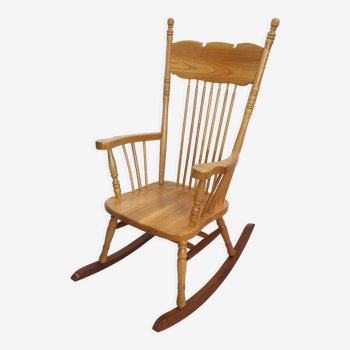 Oak rocking chair