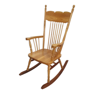 Oak rocking chair