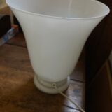 Opaline white lamp