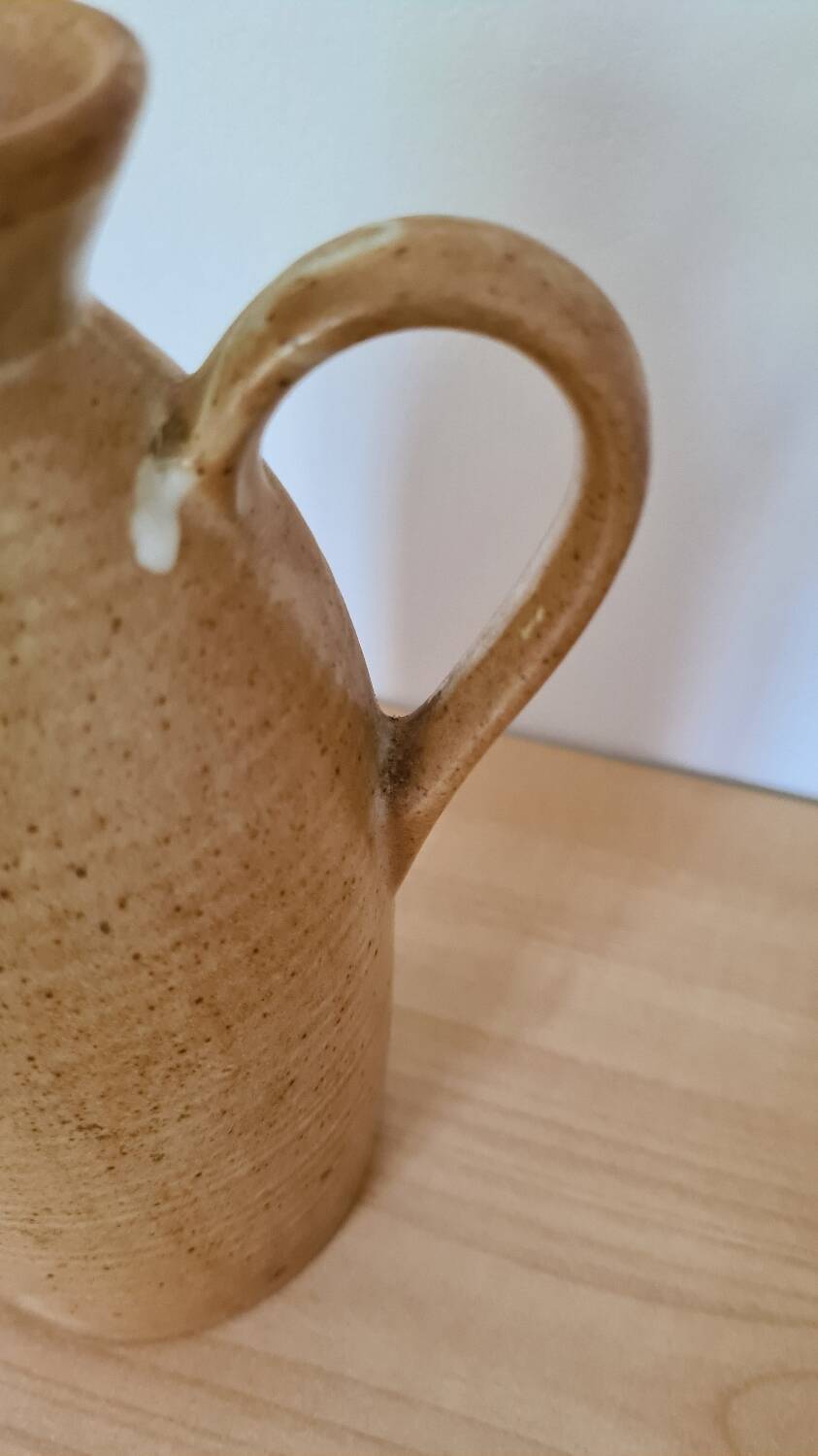 Carafe pitcher Stoneware Village France