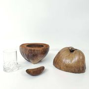 Seau à glaçons noix de coco vintage