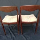 Pair of scandinavian chairs