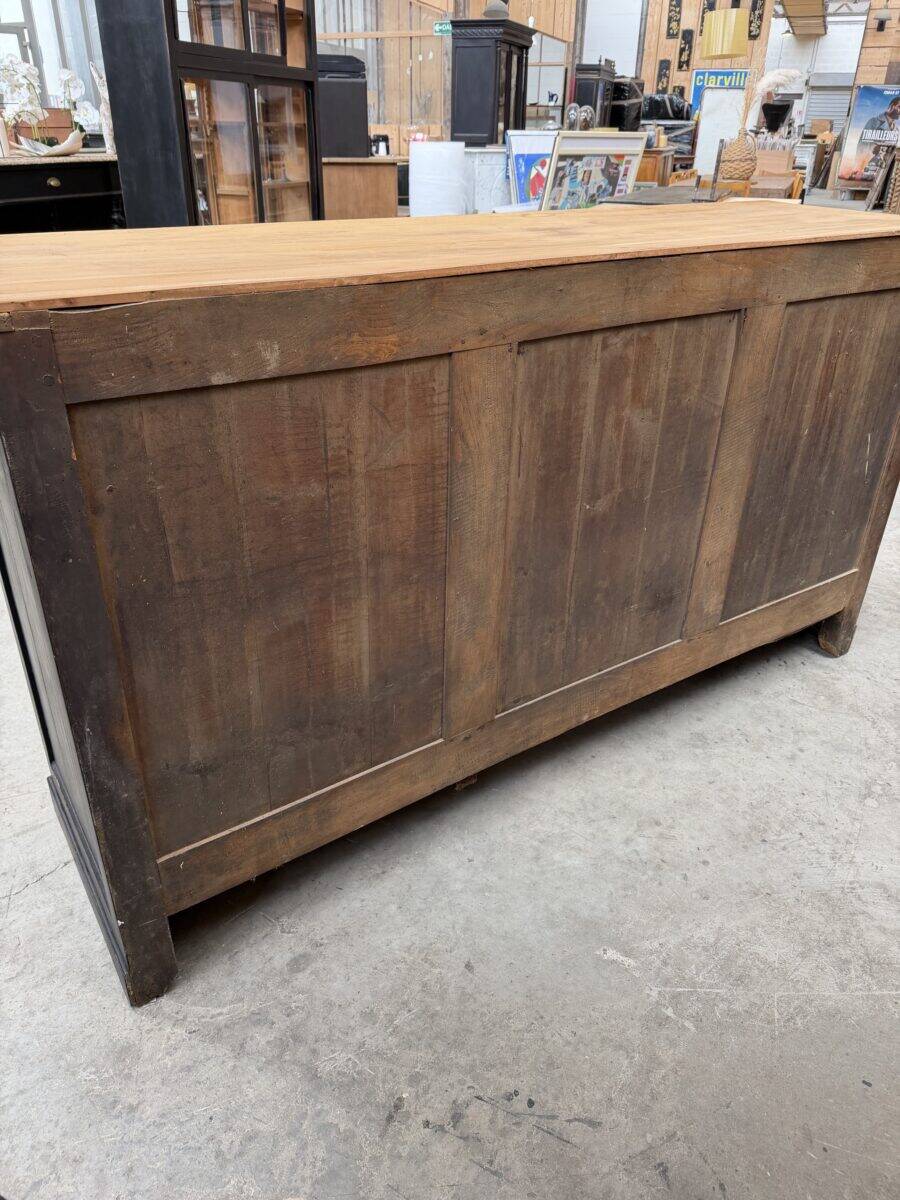 Cherry wood buffet from the late 19th century.