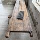 Brutalist popular art table XXL 3.5m/4m pine and oak