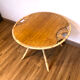 Rattan coffee table