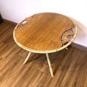 Table basse rotin