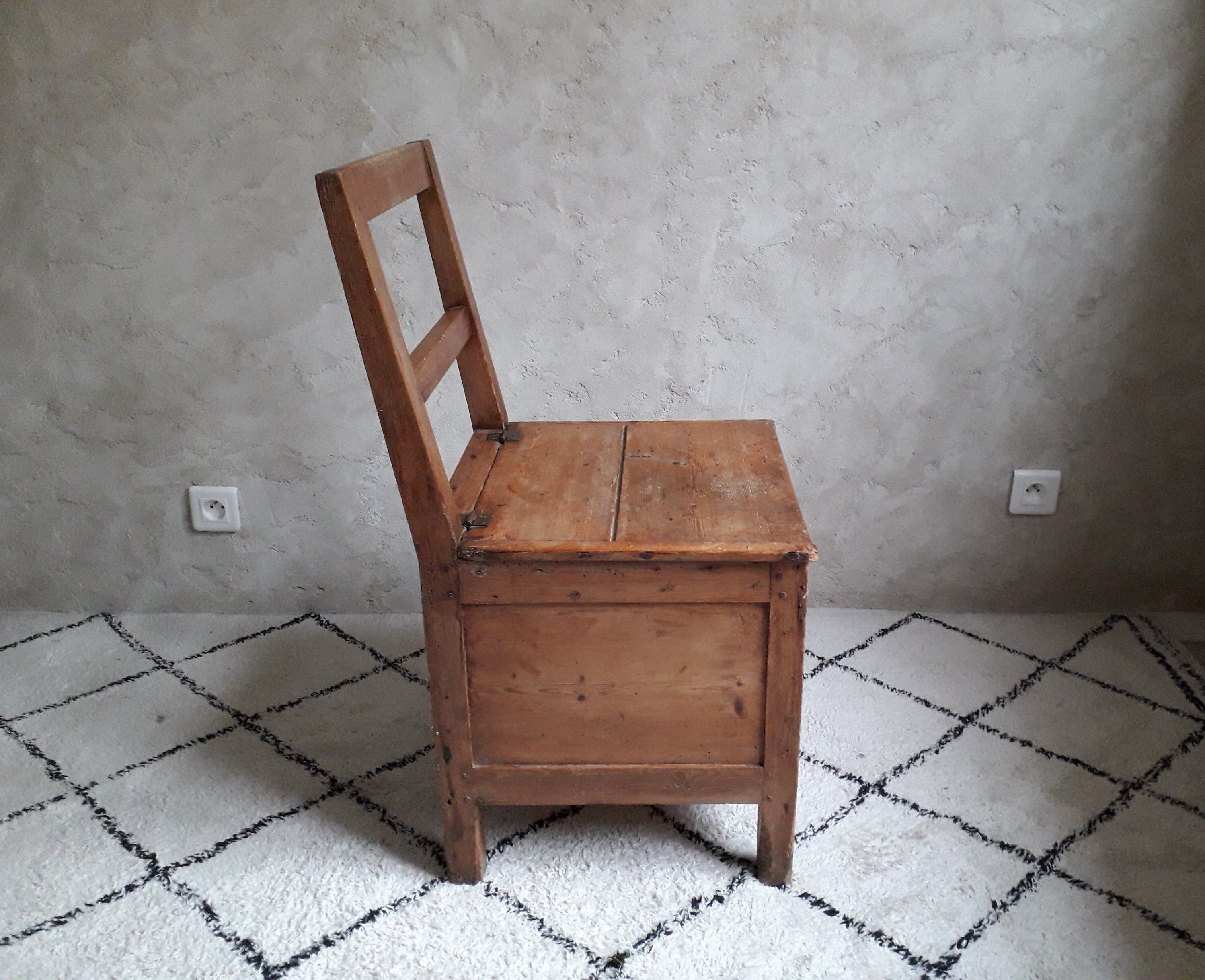 Chaise coffre