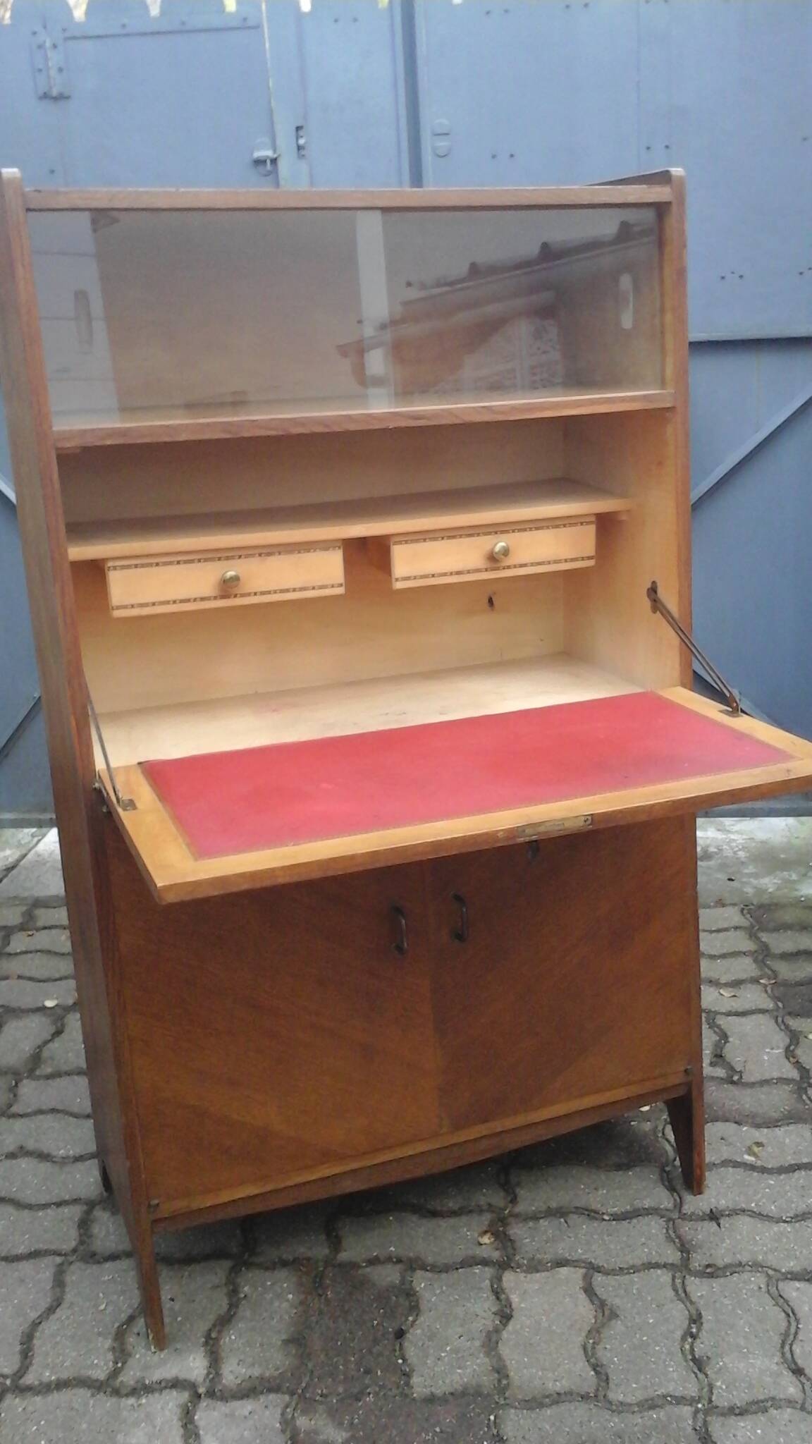 Vintage oak secretary 70