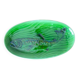 Oval fish dish