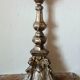 Ancien Chandelier En Bois Sculpté Style Baroque Fine 600 Toscane