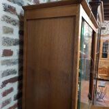 Vintage oak showcase