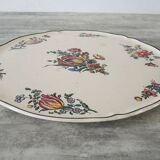 Old Villeroy & Boch Earthenware Presentation Plate – 1562 – Tulip