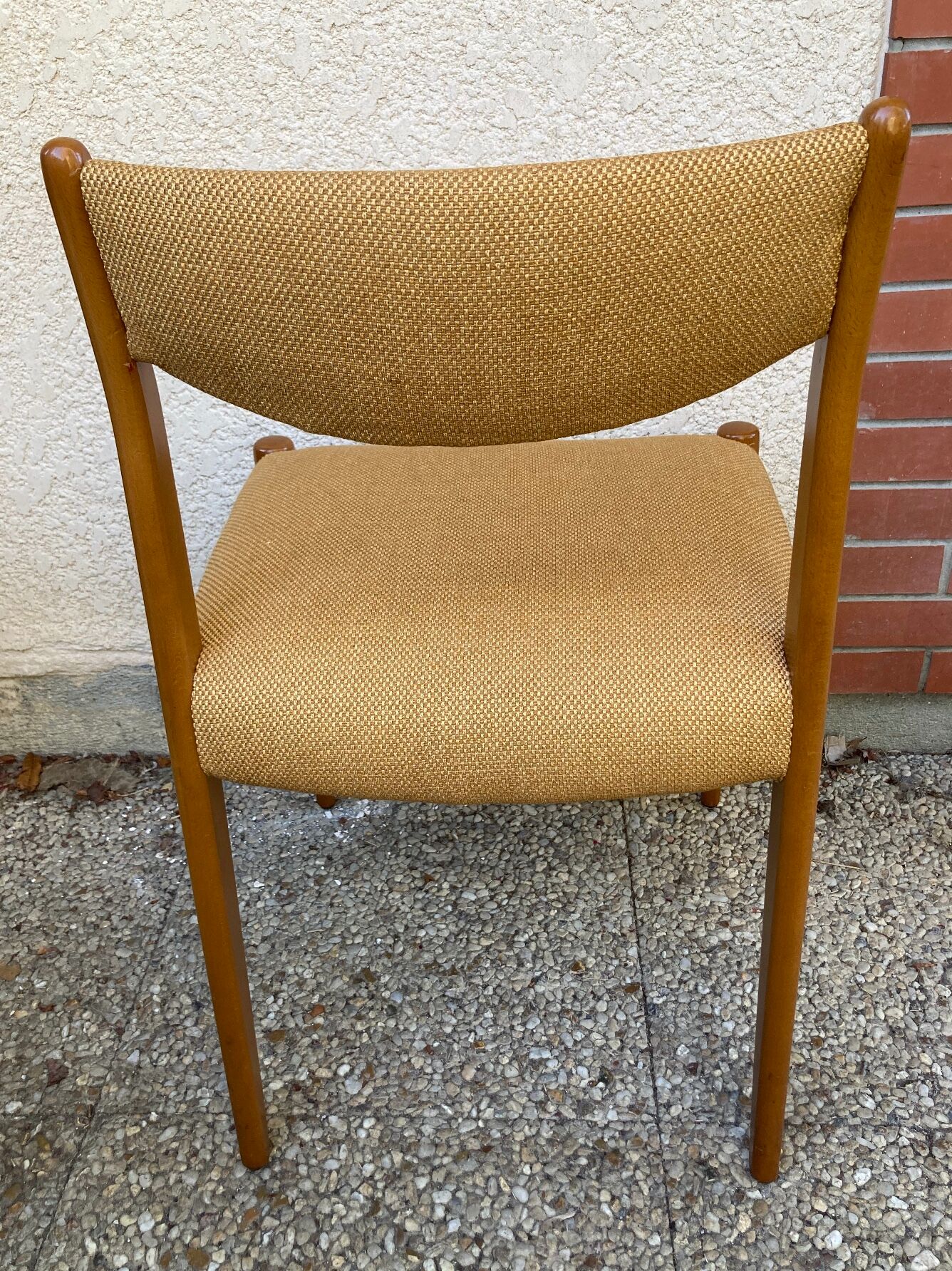 Set of 6 vintage Scandinavian chairs