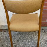 Set of 6 vintage Scandinavian chairs