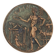 Art Deco bronze pocket emptier by Max Le Verrier